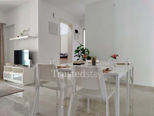 Bedroom of Vasant Blossom Trustedstay Service Apartment in Andheri East